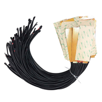Imprimante 3d électrique personnalisée 24v 120*90mm 70w coussin chauffant en polyimide à film Kapton flexible