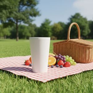 Gobelet à café réutilisable en paille de blé 20OZ/600ML avec logo personnalisé imprimé - Tasse de voyage compatible micro-ondes, recyclable et légère - Product Image 1