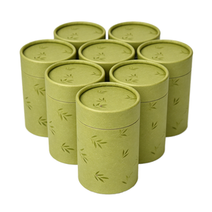 Custom Biodegradable Food Grade Candy Paper Tube Packaging Cylinder Box with Varnishing for Gift <b>Confectionery</b> Snack - Product Image 1