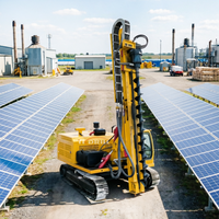 Machine de piquage solaire haute efficacité pour l'installation de fermes solaires photovoltaïques et les projets de construction