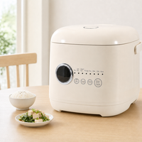 Cuisinière à riz numérique 5L, format familial, avec 8 programmes de cuisson, minuterie préréglée et fonction maintien au chaud