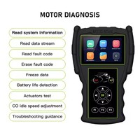 Escáner para Motocicleta JDiag M100 Pro con Función D87D88 Herramienta de Diagnóstico Versión OBD Probador de Batería Diagnóstico de Motocicletas