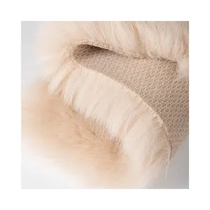 Wholesale of high weight 100 polyester Sherpa artificial fur rabbit hair for winter clothing production in 2023
