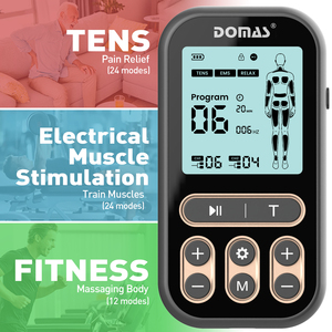 Dispositivo de Terapia de Electroimpulsos, 60 Modos, 20 Niveles de Intensidad, Alivio del Dolor Muscular de Cuello y Hombros, Máquina TENS - Product Image 2