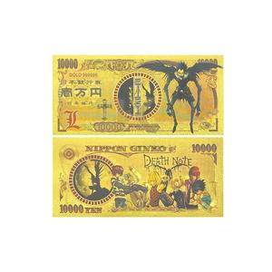 10 types de billets de banque rectangulaires sur le thème de l'anime japonais <span class=keywords><strong>Death</strong></span> <span class=keywords><strong>Note</strong></span> pour collection - Product Image 5