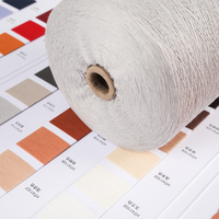 Wholesale 41NM Single-Colored Blended Yarn | 57% Cotton, 24% Linen, 19% Polyester Filament, for Knit Sweaters & Socks