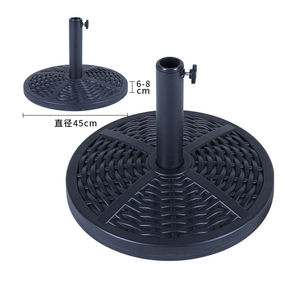 ฐานร่มกันแดด NISSI รุ่น Heavy Duty น้ำหนัก 9 กก. สำหรับใช้งานกลางแจ้ง ขนาด 45x45x35 ซม. ผลิตจากวัสดุ PE พร้อมเสาเหล็กดีไซน์ทันสมัย เหมาะสำหรับใช้ในลานบ้านและสวน - Product Image 5