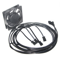 Câble de connecteur de distribution étanche M15 2 broches de type T, fil de connexion en T 2 broches pour ventilateur de refroidissement