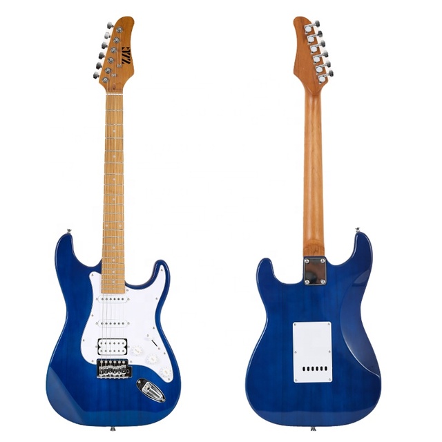 6 String Electric Guitar Roasted Maple Neck China Supplier Cheap Price Unisex Wholesale Electric Guitar