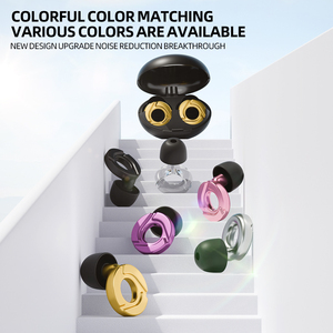 Tapones para los oídos de concierto de alta fidelidad 2025 Colección reutilizable para fiestas Tapones para los oídos con reducción de ruido personalizada - Product Image 5