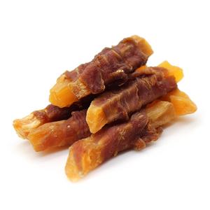 OEM fabrika ördek et ördek sarılmış kalsiyum tavuk kalsiyum evcil hayvan ödül maması üreticileri toptan lezzetli - Product Image 6