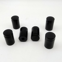 Factory Direct Matt Black Standoff Spacer19*25 Wall Mounted Standoffs for Acrylic Holder Anodized Aluminium Fasteners