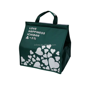 3d Escudo de papel de aluminio interior de espuma plegable bien aislar manejar bolsa de pastel de bolsa de la cadena de frío de transporte - Product Image 1