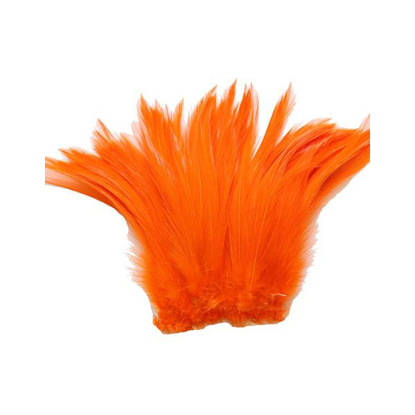 Прямая Заводская поставка, Имбирная ручка для вязания мушек, hackle #51, Белый Петух, окрашенный, нанизанный, 2,5-7 дюймов, для продажи