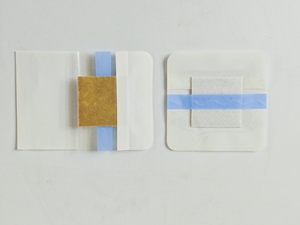 Pansement adhésif médical en PU avec tampon absorbant en argent, antimicrobien, transparent, imperméable, auto-adhésif - Product Image 1