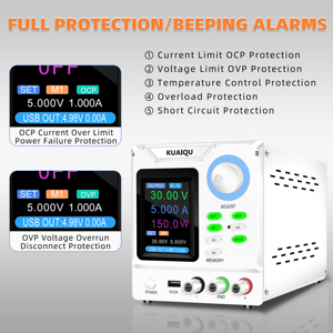 Güzel-güç SPPS-D305S laboratuvar DC güç kaynağı 30V 5A hafıza fonksiyonu OCP/OVP çıkışı açık/kapalı sanayi elektronik testi için - Product Image 6