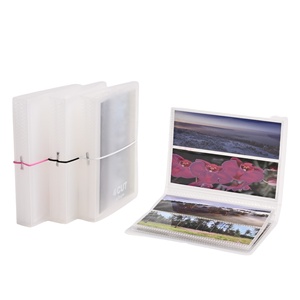 Couverture en PVC personnalisée en usine professionnelle <span class=keywords><strong>Album</strong></span> <span class=keywords><strong>Photo</strong></span> simple Page intérieure transparente 2*6 4*6 pouces couverture en tissu flexible - Product Image 1