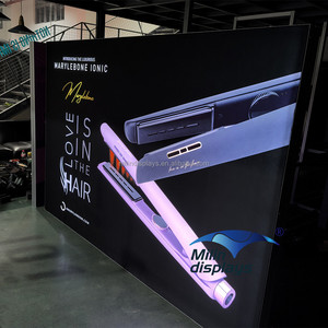 Lớn 20ft 6M triển lãm LED Tường hiển thị đứng không khung nhôm ống seg hộp đèn cho triển lãm thương mại - Product Image 6
