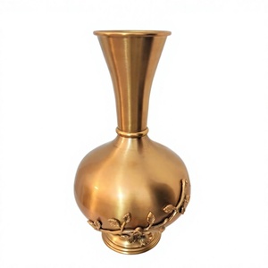 Pot de fleurs décoratif en aluminium incassable Surabhi pour la décoration de la maison, centre de table pour le salon - Product Image 5