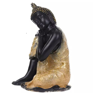 Molde de silicona para estatua de Buda de resina y fibra de vidrio, molde de fundición para decoración de jardín e interior, molde de hormigón - Product Image 5