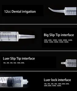 Strict Quality Control Daily Use Injection Tools Syringe 1ml 2ml 3ml 5ml 10ml Luer Lock Syringe Without Needle