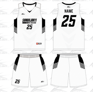 Pakaian Latihan Bola Basket HBG Bernapas Cepat Kering Set Jersey dan Celana Pendek Bola Basket Seragam Bola Basket Dewasa Set Pria - Product Image 1