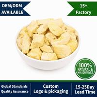 OEM Gefreeze-droogde Durian & Gedroogde Durian, Kant-en-klare Snacks voor Tijdens De Vrije Tijd, Geassorteerde Fruitproducten Gedroogd Fruit