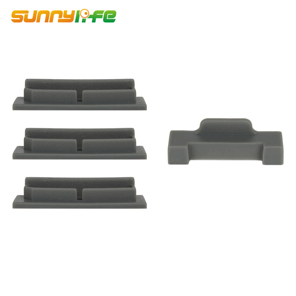 4 pcs/ensemble Drone Corps & Batterie Port De Chargement Protecteur pour DJI MAVIC AIR
