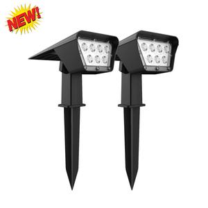 Lámpara Solar de Jardín Portátil para Exteriores, Resistente al Agua, con LED, Diseño Moderno - Product Image 1