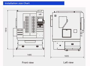 Metal Milling Ultrasonic 5-axis <strong>Machine</strong> Tool Equipment <strong>Cnc</strong> Vertical Machining Center - Product Image 2