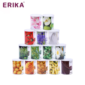 Cera enlatada de lata de metal con sabor a miel de 800g, fórmula hidratante suave para depilación profesional en casa - Product Image 6