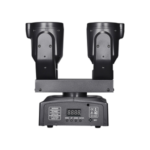 Đèn laser <span class=keywords><strong>mini</strong></span> hai đầu rung, đèn LED chùm tia với điều khiển từ xa, đèn laser vũ trường, đèn strobe tạo hiệu ứng ánh sáng cho quán karaoke - Product Image 4