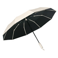Nouveau modèle 2026 – Parapluie pliable résistant aux intempéries avec logo personnalisable pour la publicité d'entreprise