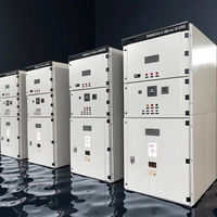 Kabinet Kompensasi Daya Reaktif Tegangan Tinggi 6kV Panel Kapasitor HV Anti-kelembaban untuk Pembangkit Listrik Industri