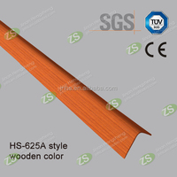 Profilé d'angle de protection murale en PVC, nouveau matériau écologique, antibactérien, angle latéral à 90 degrés, taille 25 mm HS625