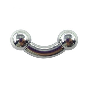 <span class=keywords><strong>Piercing</strong></span> de acero inoxidable de gran tamaño para ceja, barra curva tipo banana, para labio, tragus, oreja, pezón, joyería corporal - Product Image 1