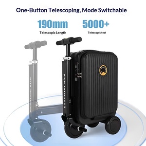 Maleta Scooter Motorizada OBALEE SE3S <span class=keywords><strong>de</strong></span> Aluminio <span class=keywords><strong>de</strong></span> 20 Pulgadas con Motor Potente, Certificación 3C, Maleta <span class=keywords><strong>de</strong></span> <span class=keywords><strong>Viaje</strong></span> - Product Image 4