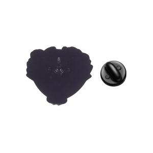Broche en émail motif chat mignon et bouquet de tulipes, broche chat dessin animé et fleur pour la décoration de sac à dos - Product Image 5