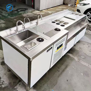 الأكثر مبيعًا محطة الكوكتيل من الفولاذ المقاوم للصدأ ، محطة الكوكتيل ، محطة الكوكتيل Da Incasso ، محطة الكوكتيل ، تفكيك - Product Image 3