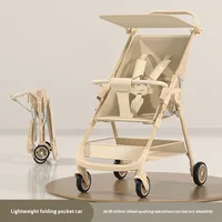 Poussette de voyage compacte pour bébé, légère, pliable en un clic, capacité de charge de 20 kg, pour les enfants de 6 à 3 ans