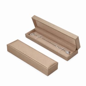 Branded Jewelry Set <b>Box</b> Luxury Custom Leatherette Jewelry <b>Box</b> Suede Insert Embossing Custom Logo Brand Positioning Packaging - Product Image 3