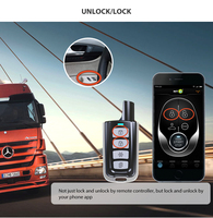Système d'alarme de voiture NTO NTG04 4G LTE GSM avec détection de vibrations, déclenchement de porte, verrouillage automatique, télécommande et fonction SOS, dispositif de suivi GPS pour véhicule