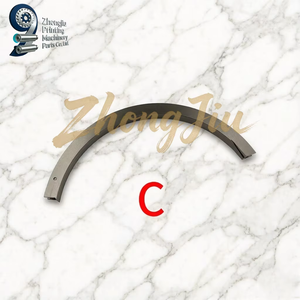 حلقة إيقاف الحبر لآلات الطباعة الأوفست KBA 75/105/142/162 مع شريط حاجز منحني للقادوس - Product Image 4