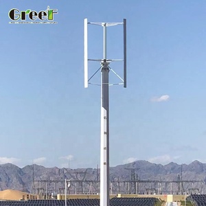 Aerogenerador de Eje Vertical Tipo H de 1-10kW con Velocidad de Corte Baja de 2m/s y Torque Sin Derrapes para Sistemas Residenciales Urbanos Fuera de la Red - Product Image 2