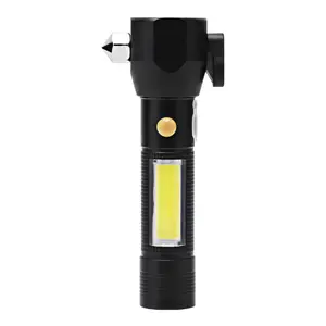 XPE COB LED flashlight with aluminum body Utilized tools USB rechargeable portable Defensive torch light for Outside Sports