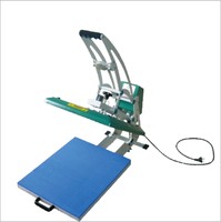 Impresora manual de gran tamaño, máquina de transferencia de prensa de calor, 40x60 60x80 80x100, para ropa industrial, tela de camiseta