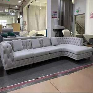 طقم لغرف النوم للاستخدام في الفنادق خماسي النجوم من أثاث مصنّع من مكونات أصلية ومن مصنّع من قبل جهة التصميم الأصلية أريكة مصنوعة من نسيج فاخر مخصصة عالية الجودة - Product Image 1