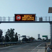 Para VMS P31.25 Exterior Impermeable Mensaje variable Tráfico Pantalla LED Carretera Señalización digital y señal para mensajes variables