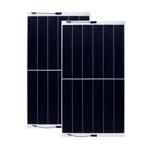 柔性太阳能电池板300 w阳光路电源12v太阳能电池板220w 225w bougerv 100w