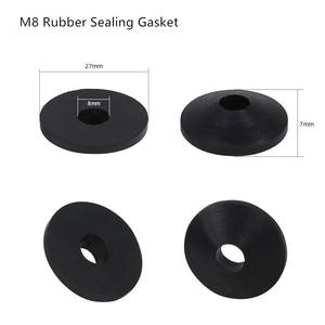 Juntas de goma SBR en forma de cono M6/M8, accesorios para pernos de tanque de inodoro, sello hermético a prueba de fugas para un uso amplio, opciones de corte personalizadas - Product Image 5